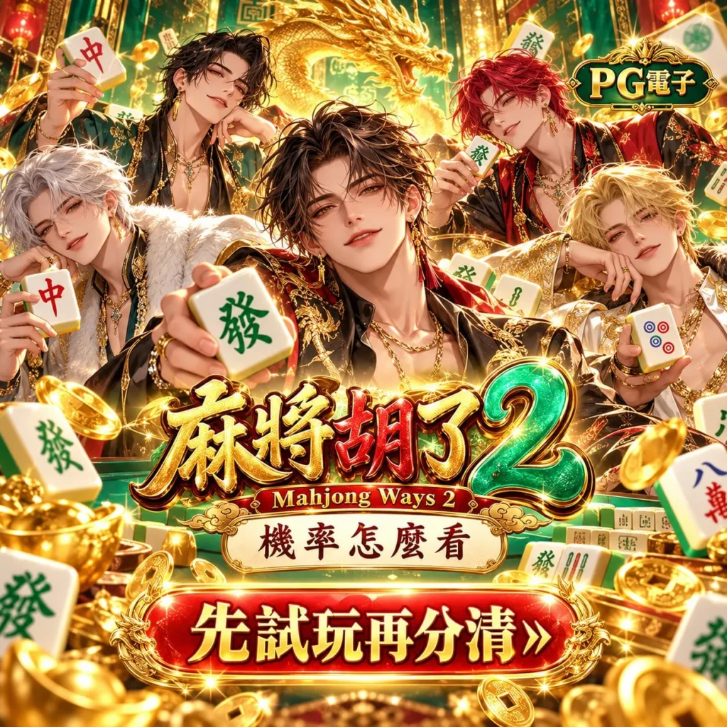 PG麻將胡了2機率怎麼看？解析麻將胡了2的RTP返還率、中獎機率與遊戲波動度，了解免費試玩重點。